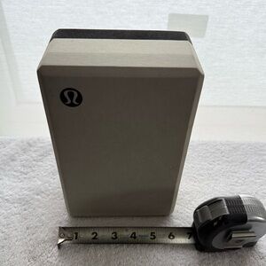 Lululemon Athletica Gray Yoga Block